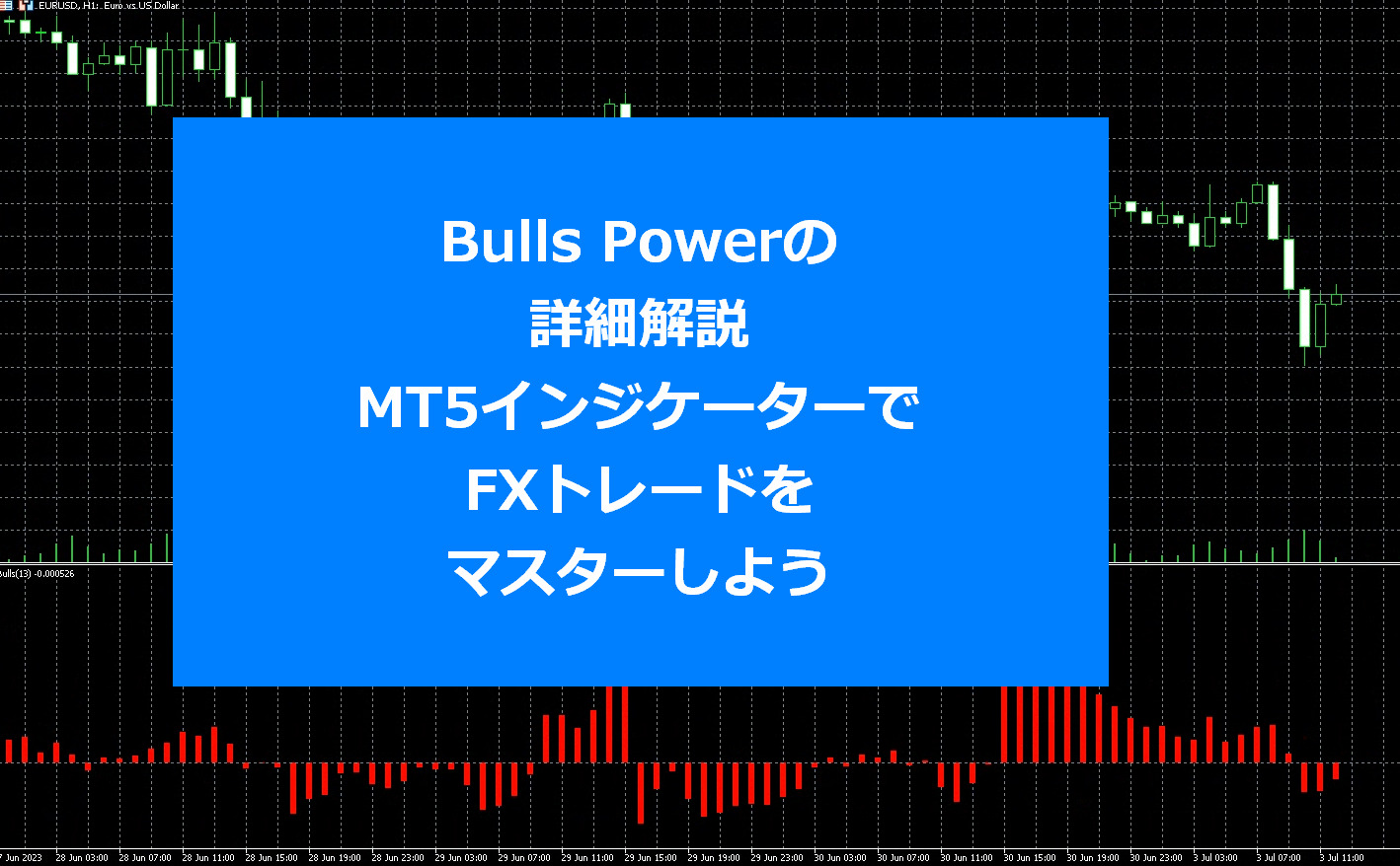 Bulls Powerの詳細解説: MT5インジケーターでFXトレードをマスターしよう