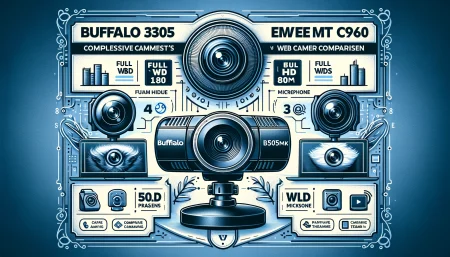 バッファロー BSW305MBK vs EMEET C960 Webカメラ徹底比較：フルHDでどちらがZoom/Teams会議に最適か？