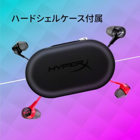 HyperX Cloud Earbuds 2有線 ゲーミングイヤホン インラインマイク Nintendo Switch 70N24AA