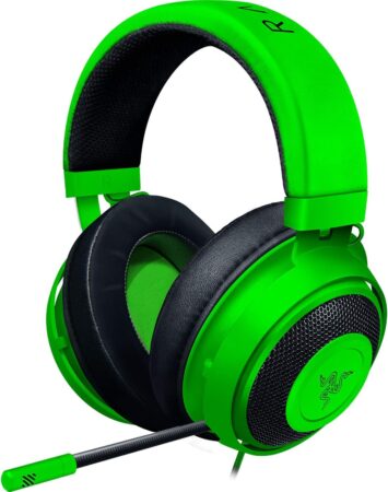 Razer Kraken Green ゲーミングヘッドセット アナログ接続 RZ04-02830200-R3M