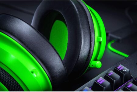 Razer Kraken Green ゲーミングヘッドセット アナログ接続 RZ04-02830200-R3M