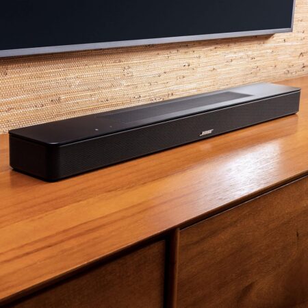 Bose Smart Soundbar 600 スマートサウンドバー Bluetooth, Wi-Fi接続 Amazon Alexa搭載 ブラック Dolby Atmos対応の設置イメージ