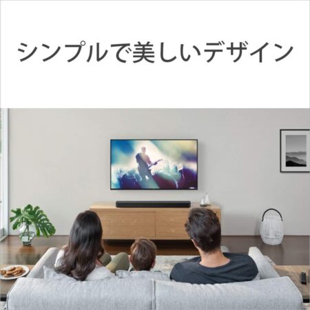 ソニー(SONY) サウンドバー HT-S100F 【100W/ハイパワー/フロントサラウンドサウンド/テレビ用/Bluetooth対応の設置イメージ