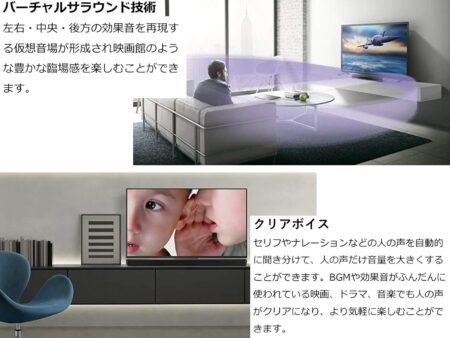 ヤマハ(YAMAHA) コンパクトサウンドバー SR-C20A 横幅60cm PC ゲーム スピーカー Bluetooth対応機能紹介画像