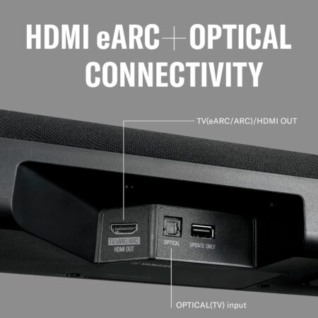ヤマハ サウンドバー SR-B40A ワイレスサブウーファー/DolbyAtmos対応/Bluetooth対応/クリアボイス/バスエクステンションの端子説明画像