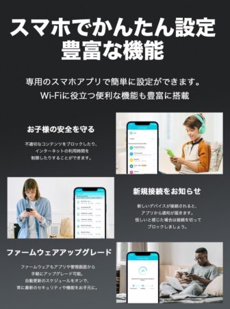 TP-Link 無線LANルーター WiFi6 AX5400 Archer AX73Vの豊富な機能解説