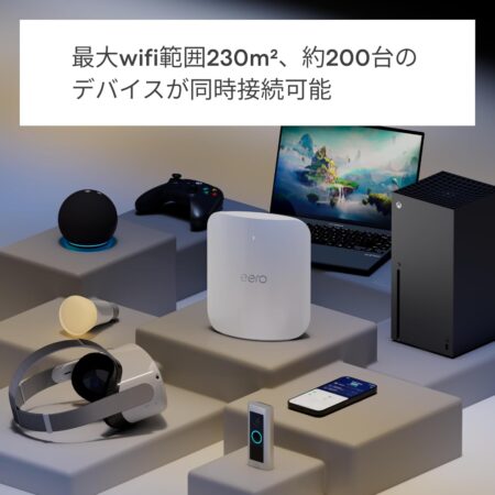 Amazon eero Max 7 - メッシュwifi ルーターの通信デバイス連携画像