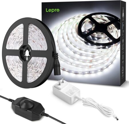 Lepro LEDテープライト 昼光色 6000k SMD2835の本体
