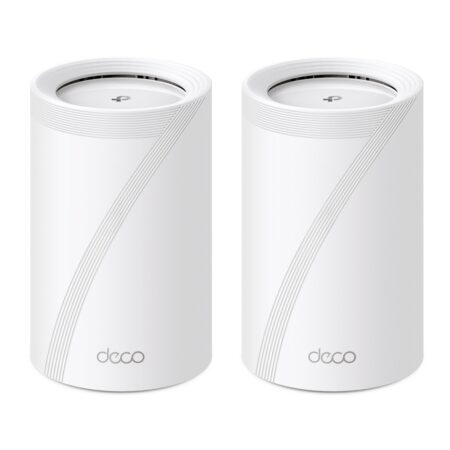 TP-Link Deco BE9300 メッシュWi-Fi ルーター 2ユニットの本体正面