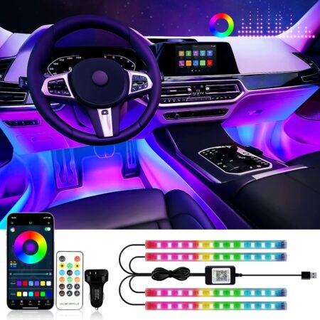 DUOFU365 車用LEDテープライト 48SMD取り付けイメージ