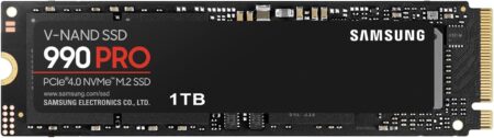 Samsung 990 PRO 1TB PCIe Gen 4.0本体