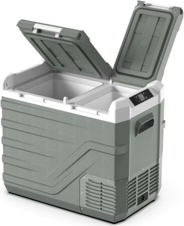 Alpicool ポータブル車載冷蔵庫 DC12V/24V AC100V  車中泊 キャンプ NLS55本体