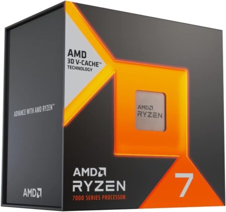 AMD CPU CPU Ryzen 7 7800X3D本体左
