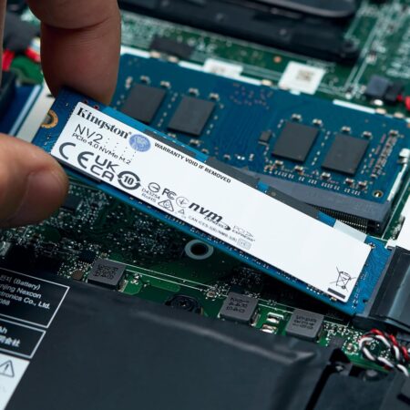キングストンテクノロジー Kingston SSD NV2 500GB PCIe取り付け