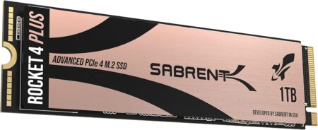 SABRENT SSD M.2 SSD 1TB、PCIe 4.0ロケット4 PLUS  (SB-RKT4P-1TB)本体
