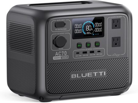 BLUETTI ポータブル電源 AC70 大容量768Wh AC1000W本体
