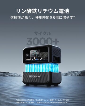 BLUETTI ポータブル電源 AC70 大容量768Wh AC1000Wリチウム充電解説