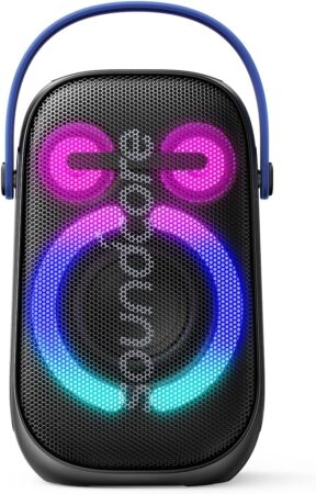 Anker soundcore Rave Neo 2 ポータブルスピーカー 80Wステレオサウンド PartyCast