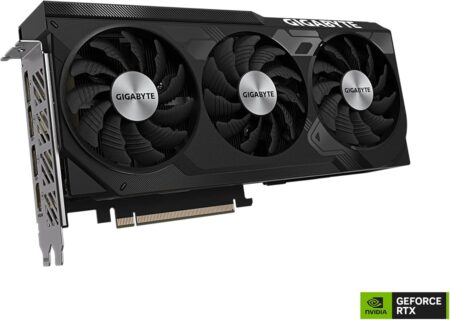 Gigabyte GeForce RTX 4070 WINDFORCE OC 12Gの正面画像