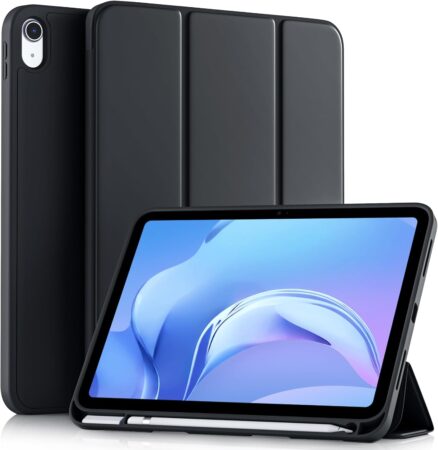 Maledan 対応iPad a16 ケース 2025モデル - 11/10.9インチ 三つ折りスタンド本体メイン