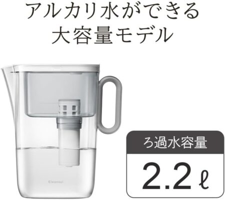 クリンスイ 浄水器 ポット型 アルカリカートリッジ 計1個入り CP518-GR