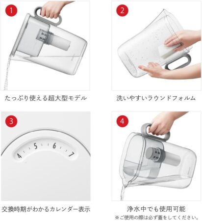 クリンスイ 浄水器 ポット型 アルカリカートリッジ 計1個入り CP518-GR