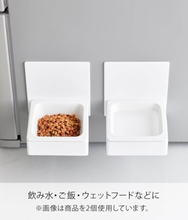 山崎実業Yamazaki マグネット ペットフードボウル タワー tower 10043