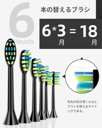 7am2m 電動歯ブラシ 超音波歯ブラシ ソニック