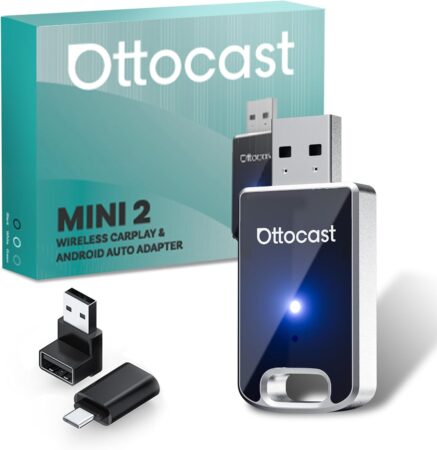 公式 オットキャスト MINI Ottocast 新型ミニCarPlay Android Auto