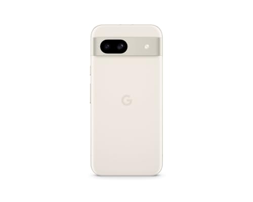 SIMフリー Google Pixel 8a 128GB(8GB RAM)スマートフォン本体 (Porcelain) 中間 画像