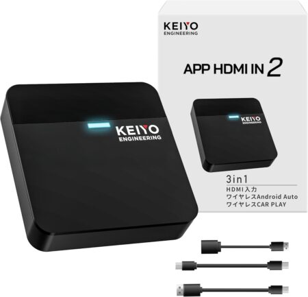 APP HDMI IN2 ワイヤレスCar Play Android Auto