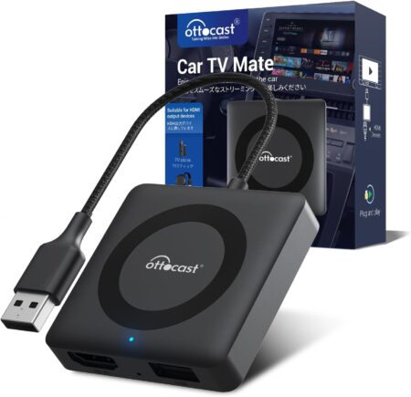 オットキャストOttocast カーテレビメイトCar TV Mateアダプター