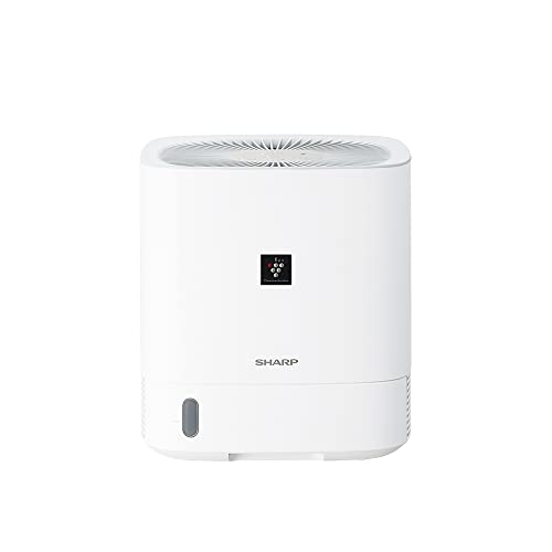 シャープ 衣類乾燥 除湿機 CVS60W 除湿 5.6L/日 プラズマクラスター 7000 消臭 カビ抑制 年中乾燥 デシカント方式 真下から乾かす360度全周吹き出し コンパクト 画像1