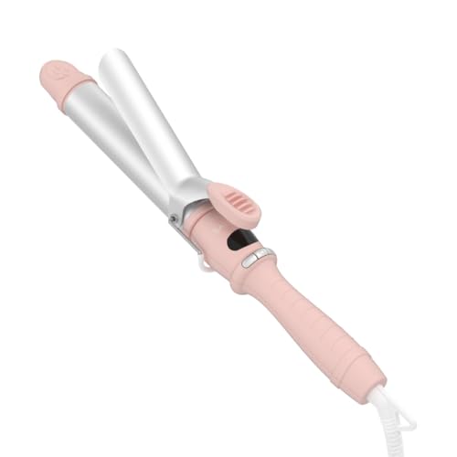 [2025年春夏限定] SALONIA サロニア セラミック カール ヘアアイロン コテ 32mm 海外対応 SAL24008PM メロウコーラルピンク 画像1