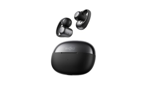 Shokz (ショックス) OpenDots ONE イヤーカフ ワイヤレスイヤホン オープンイヤー イヤホン 【Dolby Audio対応 / 合計40時間再生 / 音漏れ抑制技術/VGP 2025 金賞】 Bluetooth 5.4 マルチポイント接続 IP54防水 専用アプリ マイク付き 急速充電対応 ワイヤレス充電 耳を塞がない 耳挟み式 ブラック 画像1