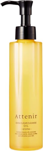 アテニア (Attenir) スキンクリア クレンズ オイル アロマタイプ 175mL (毛穴/乾燥/角質) クレンジング メイク落とし (クレンジングオイル/ダブル洗顔不要) リフレシングシトラスの香り / 約2か月分 レギュラーボトル 画像1