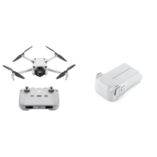 DJI Mini 3 + 【国内正規品】DJI Mini 3 インテリジェント フライトバッテリー Plus – 4K HDR動画撮影、38分飛行時間、縦向き撮影、インテリジェント機能多数搭載、折りたたみ式軽量ミニカメラドローン 画像1