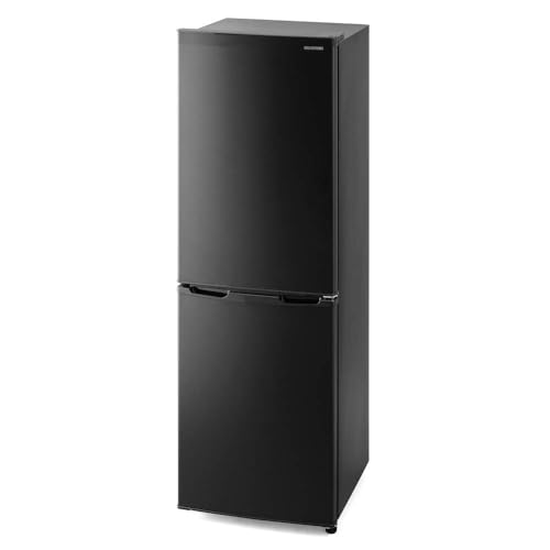 アイリスオーヤマ 冷蔵庫 162L ブラック ファン式 自動霜取り IRSE-16A-B 1枚目 画像