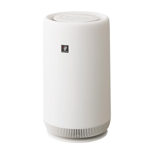 シャープ 空気清浄機 FU-SC01-W プラズマクラスター 7000 おすすめ畳数 6畳 360°下吸込み ナイトライト コンパクトタイプ 画像1