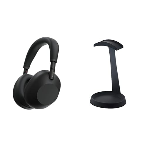 【セット買い】ソニー(SONY)WH-1000XM6 ブラック:ワイヤレスヘッドホン＋エレコム(ELECOM) ヘッドホン用スタンド T字型 ブラック 画像1