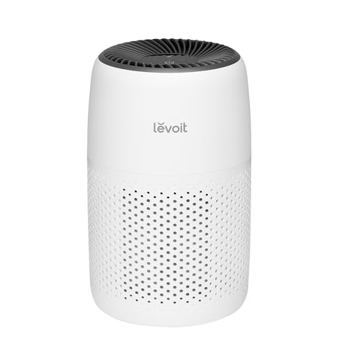 【節電対策】Levoit (レボイト) 空気清浄機 小型 12畳 脱臭 卓上 軽量 集じん ペット 花粉 hepa フィルター 静音 ミニ アロマ対応 Core Mini ホワイト 画像1