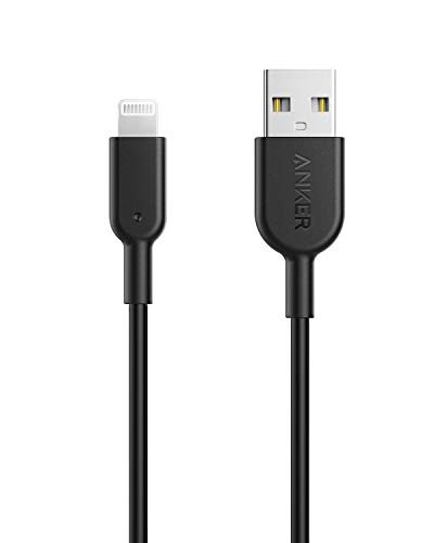 Anker iPhone充電ケーブル PowerLine II ライトニングケーブル MFi認証 超高耐久 iPhone 14/ 14 Plus/ 14 Pro/ 14 Pro Max/SE (第3世代) / iPad 各種対応 (0.9m ブラック) 1枚目 画像