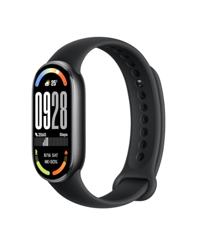 Xiaomi Smart Band 10 スマートウォッチ 1.72大画面体験 21日間連続使用 輝度1500nits 視認性 強化されたスイミングモード 9軸モーションセンサー搭載 24時間健康管理 睡眠モニタリングアップデート スマートバンド 着信通知・LINEアプリ通知 iPhone&Android対応 ミッドナイトブラック 画像1