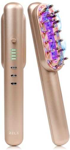 RELX EMS 電気ブラシ 美顔器【日本企業企画】リフトブラシ LED 頭皮ケア 美容家電 ギフト プレゼント ローズゴールド 画像1