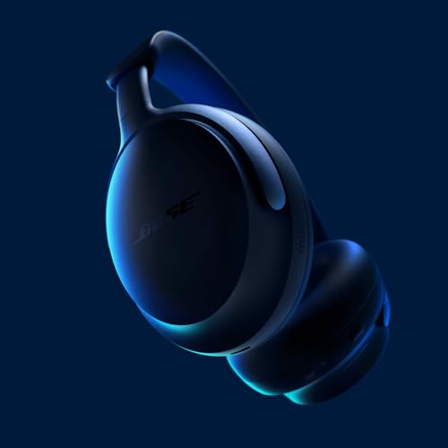 Bose QuietComfort Ultra Headphones LE 完全 ワイヤレス 空間オーディオ ヘッドホン ノイズキャンセリング Bluetooth接続 マイク付 最大24時間再生 急速充電 ルナブルー 最後 画像