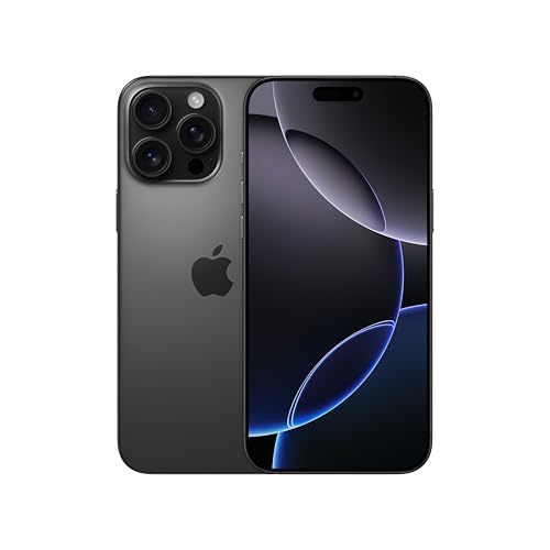 【整備済み品】Apple iPhone 16 Pro MAX 256GB ブラックチタニウム SIMフリー 5G対応 画像1