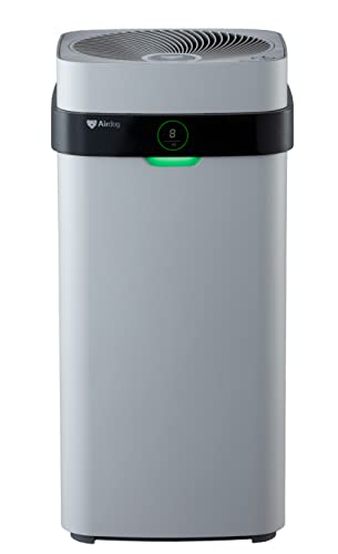 Airdog X5D CO2センサー搭載 キャスター付き TPAフィルター 静音設計 ペット リビング 店舗 オフィス エアドッグ 寝室 ハウスダスト 花粉 浮遊ウイルス対応 電気集塵式 水洗いできるフィルター 画像1