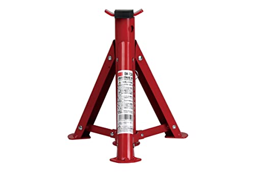 エマーソン(Emerson) ジャッキスタンド 3t 折りたたみ式 コンパクト収納可 5段階高さ設定(260/290/330/365/410mm) 高さ調整ピンが抜けるのを防ぐピン止め付き ラバーパッド付 EM-124 中間 画像