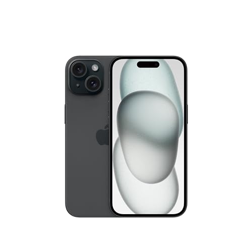 【整備済み品】 Apple iPhone 15 128GB ブラック SIMフリー 5G対応 (整備済み品) 画像1