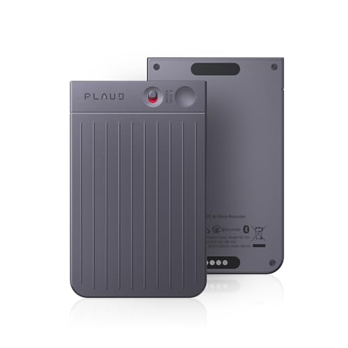 Plaud Note AI ボイスレコーダー ワンタッチ録音 文字起こし 先端LLMによる要約 ICレコーダー 携帯/PCアプリ連動 通常録音/通話録音モード 極薄 64GB大容量 発言者識別 音声インポート AI人声強化 議事録自動作成 マインドマップ 30時間連続使用 Bluetooth接続 iphone&Android対応 専用ケース付属 会議/授業/インタービューなどに適用 ブラック 画像1